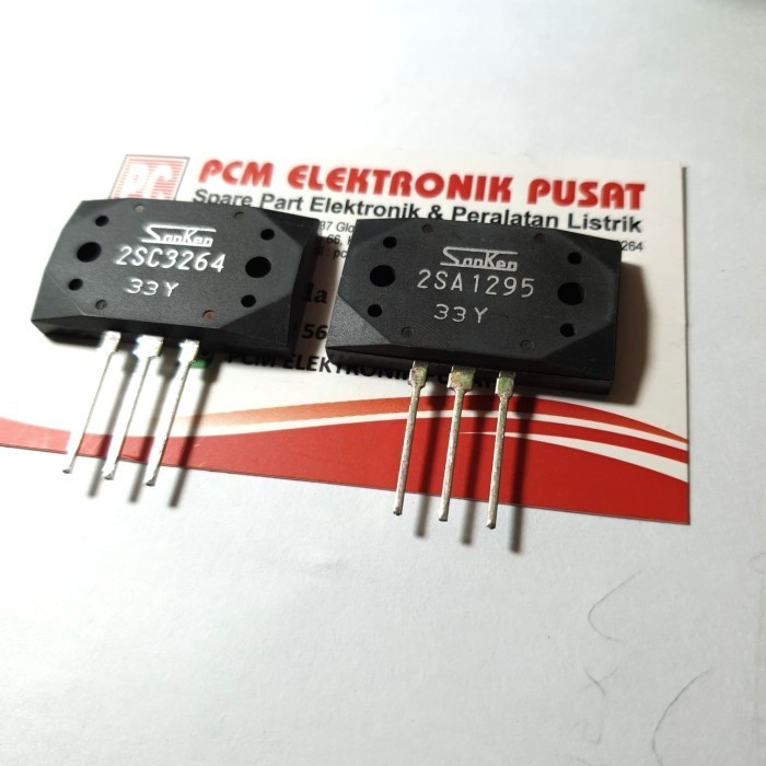 Sanken C3264 C 3264 A1295 A 1295 kw 1 -OP35 ทรานซิสเตอร์พลังงาน