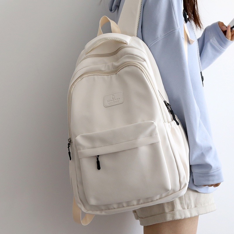 【Bfuming】15.6-Inch Laptop Backpack High Quality Large Capacity College School Bag Travel Backpack High School Backpack