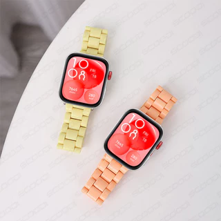 Candy สายนาฬิกาเรซิ่นสี Macaron สําหรับ Huawei Watch Fit 5/5 Pro/4/4 Pro/3