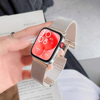 Huawei Watch Fit 5 4 Pro Strap กีฬาหัวเข็มขัดโลหะสายรัดข้อมือเปลี่ยนแม่เหล็ก Huawei Fit 3 สร้อยข้อมือสายนาฬิกา