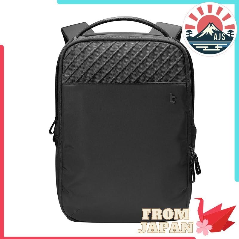 [tomtoc] Laptop Backpack 20L DiPack Business Rucksack Bag EDC Knapsack 15.6-inch Laptop Compatible Bag Urban Commuter Black