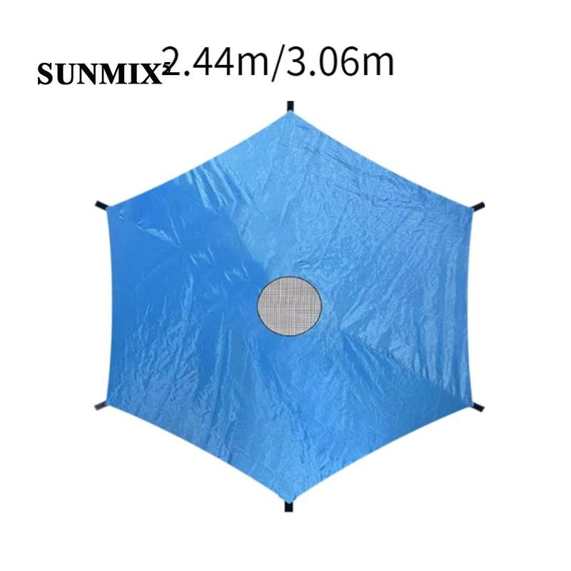 [ Trampoline Shade Cover Trampolines Canopy Rainproof Tearproof Oxford Cloth Trampoline Sun Protection Cover สําหรับสนามเด ็ กเล ่ น