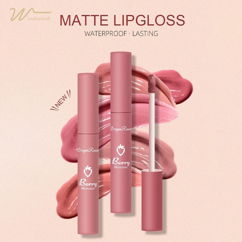 ลิปสติก ขายดี lipstick ราคาถูกที่สุด โทนส้มอิฐ โทนแดงก่ำ ลิป ลิปเนือแมท เครื่องสำอางราคาถูก-wd