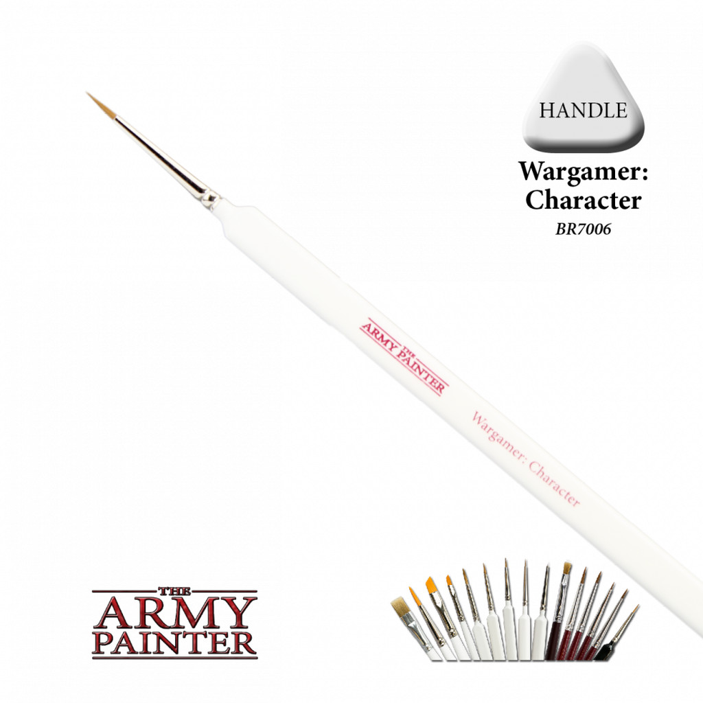 [Paint] Army Painter: Wargame Brush: Character พู่กันขนแท้