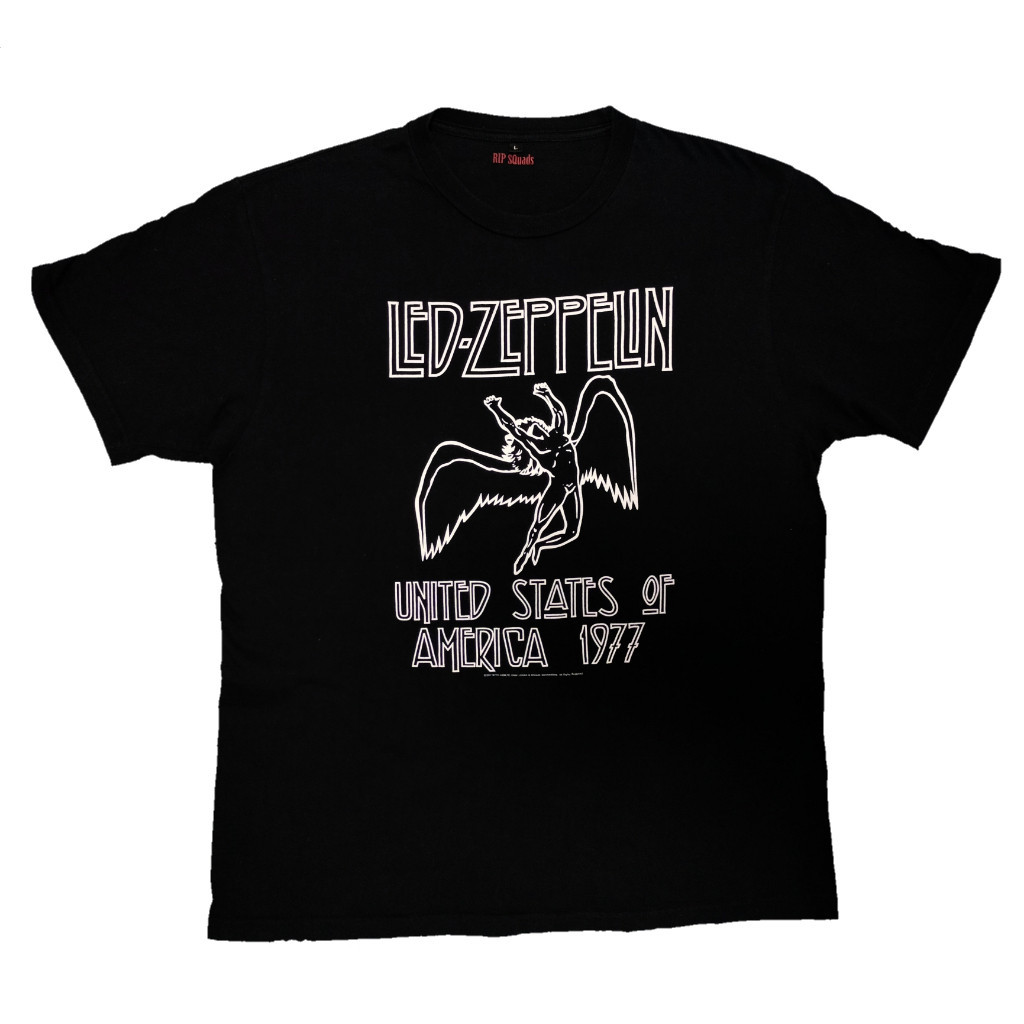 เสื้อยืด เสื้อวง LED ZEPPELIN USA TOUR 1977 © 2007