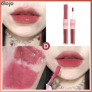 Cace พร้อมส่ง ลิป ลิปสติก มี2ด้าน แมทและเงา ริมฝีปากชุ่มชื่น ติดทนนาน