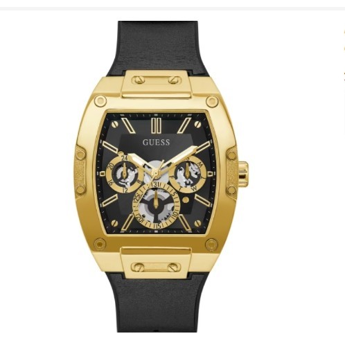 Guess Men's watch Black And Gold-Tone Square Multifunction Watch GW0202G1 GW0202G4 GW0203G1 GW0032G1