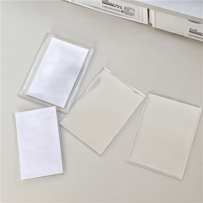 1ชิ้น/3ชิ้นใสกูก้าบัตรอิฐนักเรียน เคป๊อป การ์ดตกแต่งความละเอียดสูงไอดอลภาพบัตรปกตรงกับสําหรับที่เรียบง่ายขาตั้งกล้องยึด - รูปที่ 5