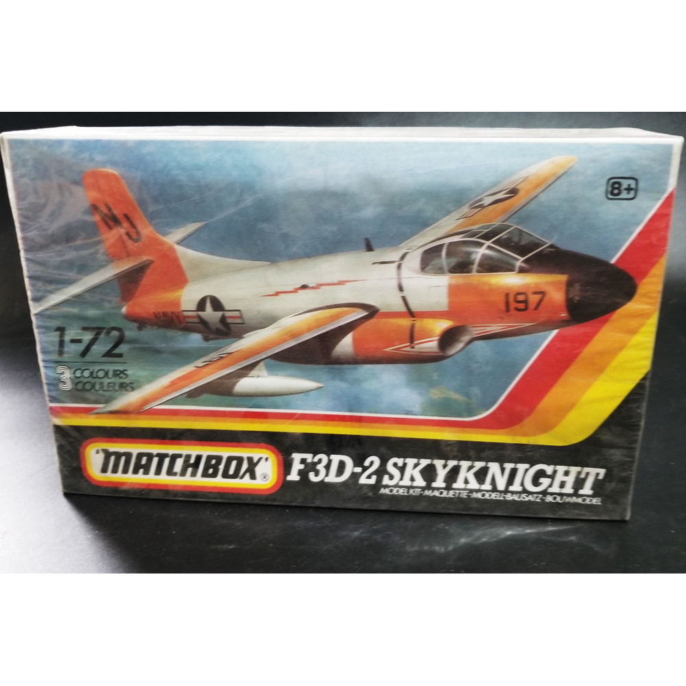 Matchbox Universal Matchbox 1 กล ่ อง 72 PK134 American F3D-2 "Air Knight Fighter