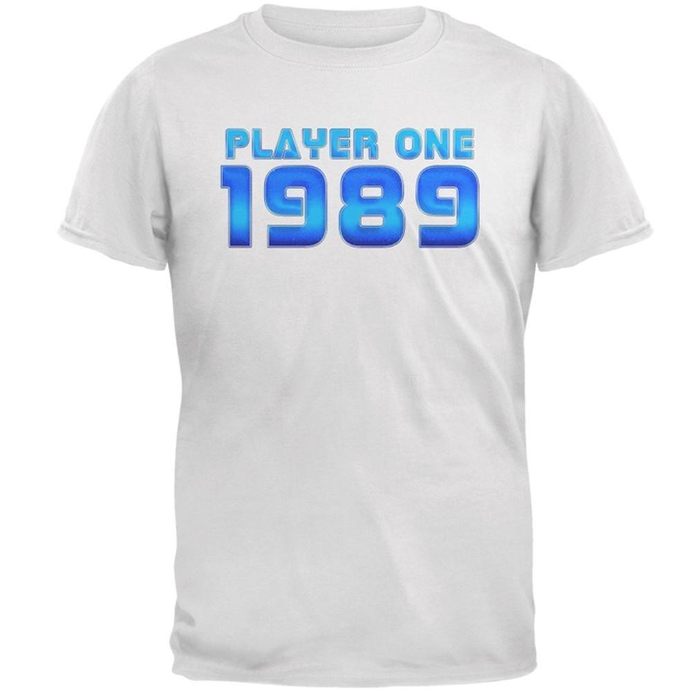 1989 Player One Birthday Mens T Shirt