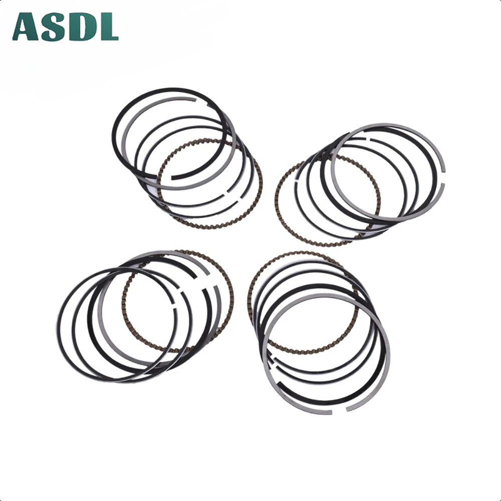 Asdl 4 ชุด 400cc 54 มม.แหวนลูกสูบรถจักรยานยนต์สําหรับ Yamaha FZ400N FZ400R 1984-1986 XJ400Z XJ400 Z-