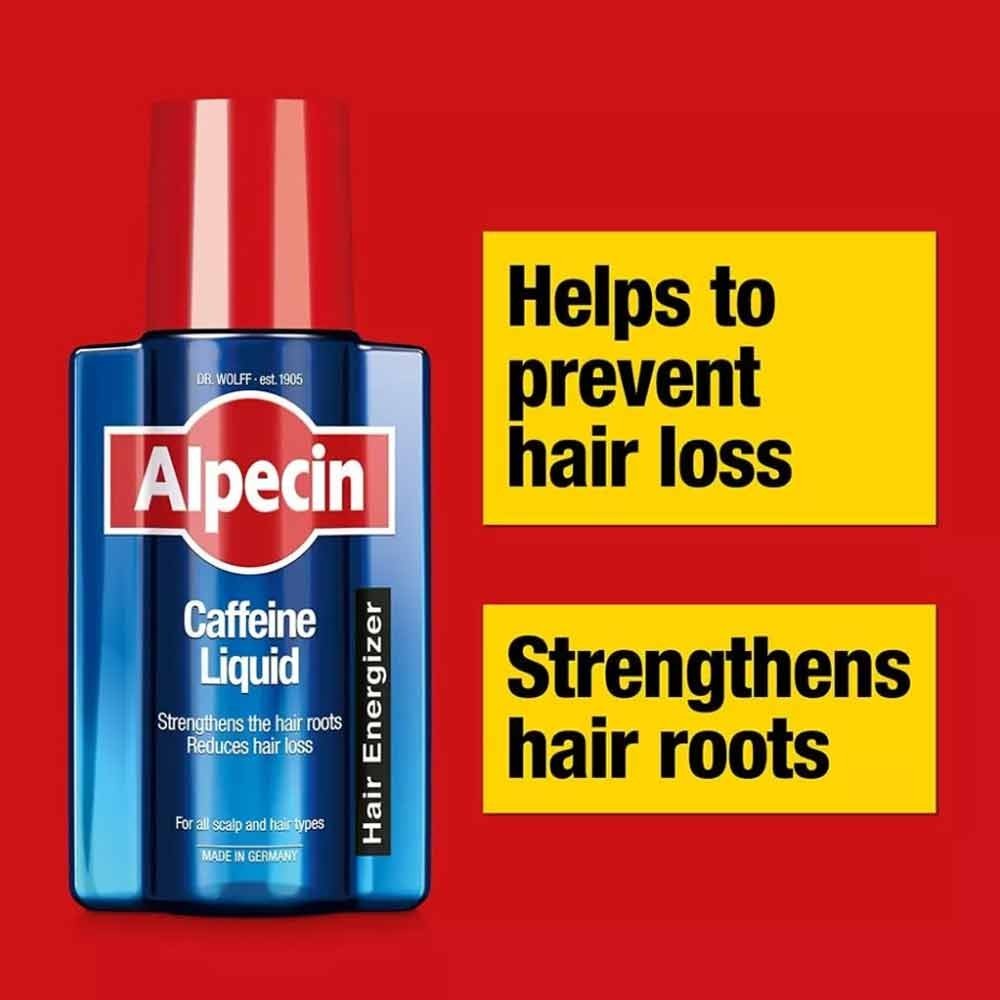 Alpecin Caffeine Liquid Scalp Tonic For All Hair Types 200ml