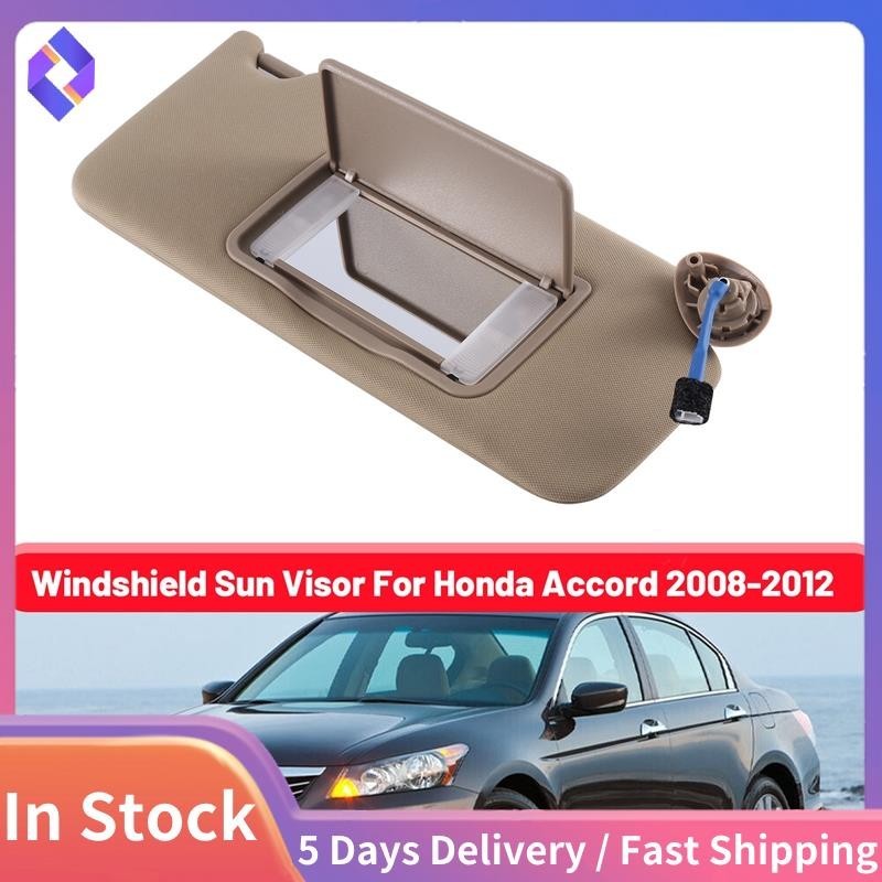 แผงบังแดดพร้อมกระจกมองข้างฝั่งผู้โดยสารขวาสำหรับ Honda Accord 2008-2012 83280-TA5-A51ZA