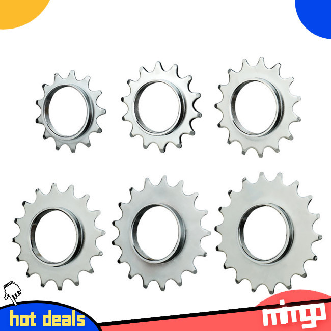Mimgo 13t/14t/15t/16t/17t เกียร ์ คงที ่ จักรยานล ้ อเฟืองเฟืองพร ้ อมแหวนล ็ อคอุปกรณ ์ ขี ่ จักรยานสําหรับ Fixie Track จักรยาน