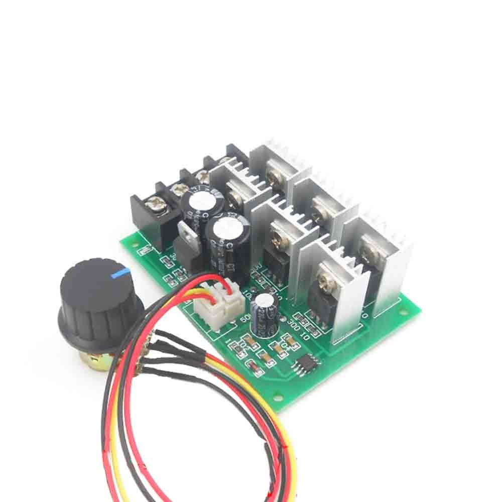Pwm DC มอเตอร์ Governor 40A มอเตอร์กําลังสูง 12V 24V 36V 48V มอเตอร์ไดร์เวอร์