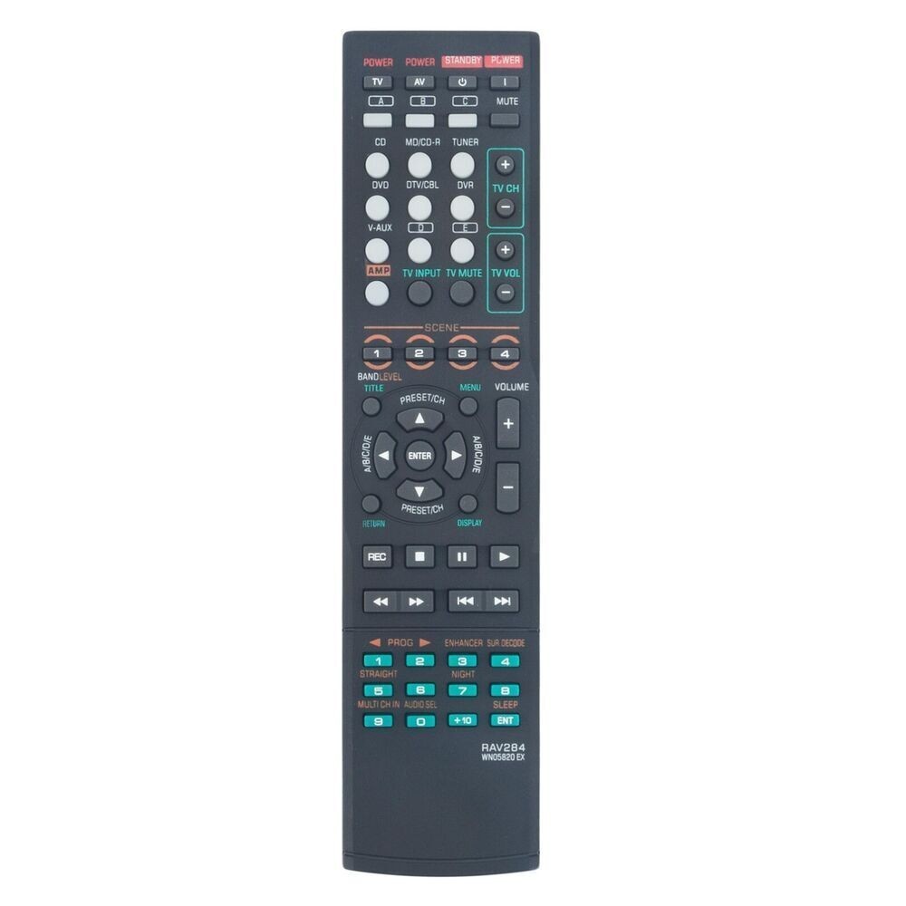 ใหม่ RAV284 WN05820EX สําหรับ Yamaha AV Receiver Remote HTR-6230 HTR-6130 RX-V365