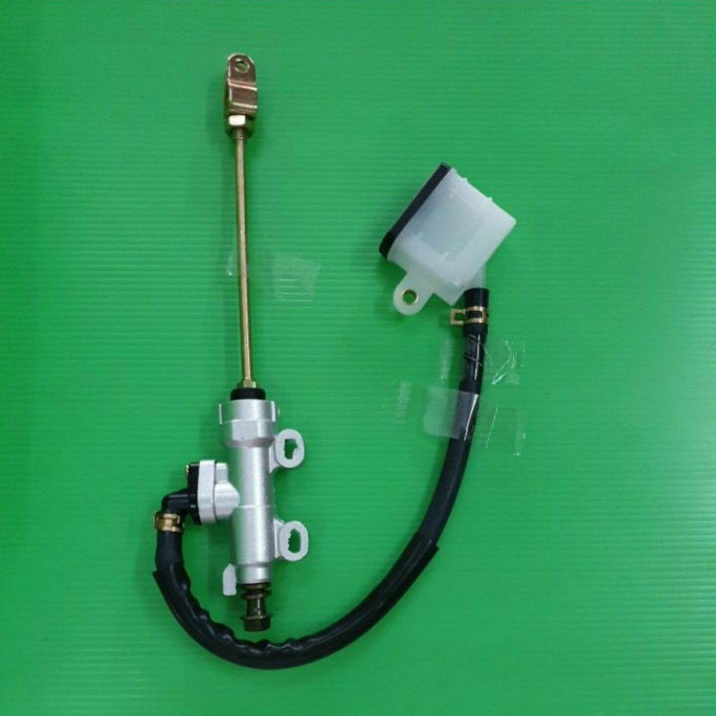 ชุดปั้มเบรกเดิม สีดำ ปั้มเหยียบหลัง ปั้มเบรคโซนิค ปั้มเหยียบหลัง นิชชิน(รูสล็อต) ใส่รุ่นSONIC,TENA,DASH,NOVA,MSX,LS - รูปที่ 3