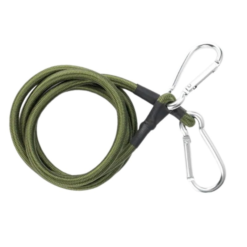 Soc * Strong Elastic Bungee Straps Elastic Tie Strap String String with Carabiner Hooks Heavy Duty Bungee Cord Camping Ornament