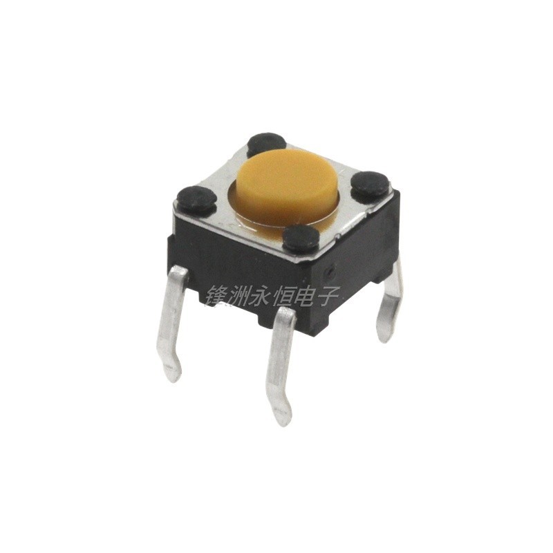 Original B3F-1002 Tact Switch 6 * 6 * 4.3 มม.In-Line แนวตั้งสี่พินปุ่ม Micro-Drive 4-Pin