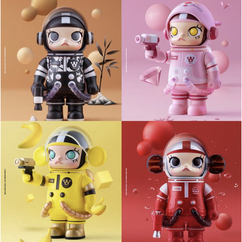 x&y(แบบไม่สุ่ม) ลิขสิทธิ์แท้ MEGA SPACE MOLLY มอลลี่ สู่จักรวาล อวกาศPOPMART ° 100% Molly Art Toy series 2-B