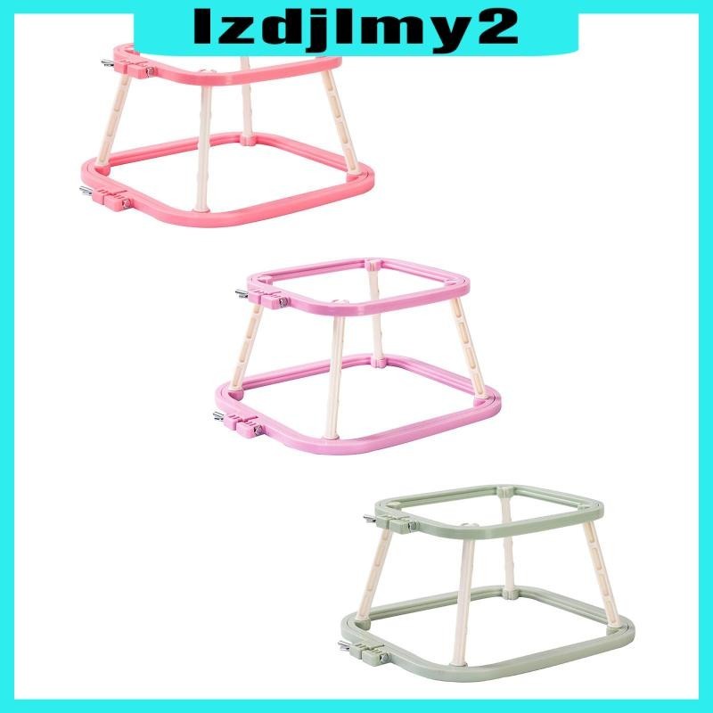 [Lzdjlmy2] เย็บปักถักร้อยกรอบ Lap Stand Reusable Lap Stand Hoop เย็บปักถักร้อย Combo Hands