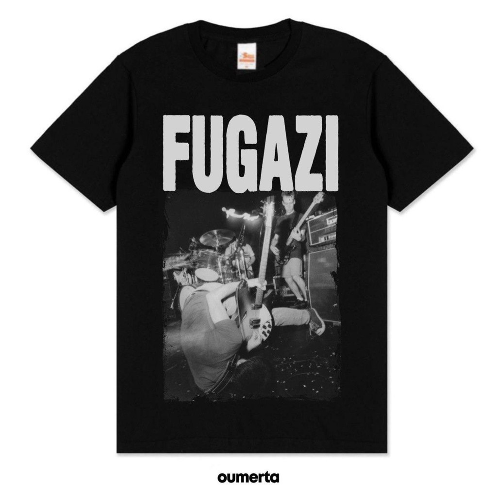 เสื้อยืดวง FUGAZI - FUGAZI BLK TSHIRT