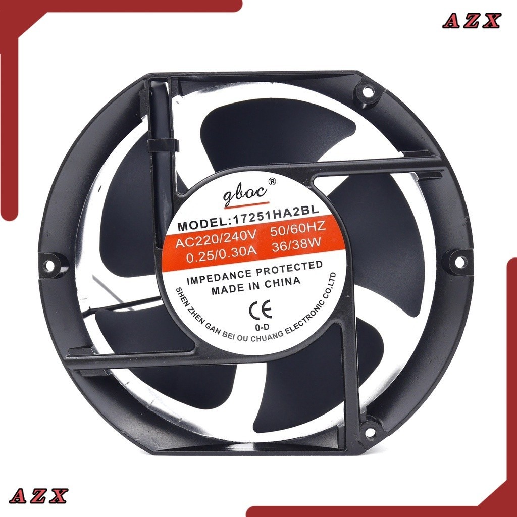 ร้านในไทย! TA-17251 พัดลมกลม 6" ตัดข้าง 220V 38W ส่งจาก กทม ออกบิลได้