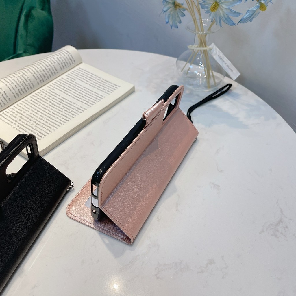 เคสโทรศัพท์หนัง ฝาพับ ล็อค ตั้งได้ OPPO A3Pro Reno 12 Pro Reno12 Reno12Pro Reno 11F 11 10 12F A38 A18 A57 A77S A3X - รูปที่ 6