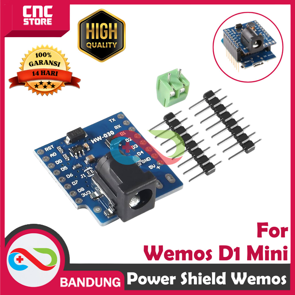DC Power Shield WEMOS DC Power Shield สําหรับ WEMOS D1 MINI