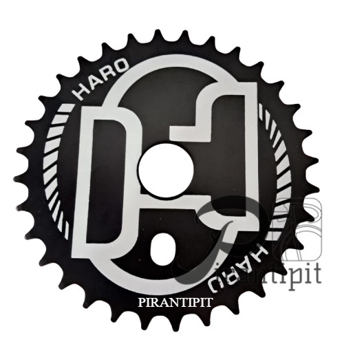 HARO Chainring BMX 32 T 28T / GIR BMX IRON 3MM / BMX Steel One Piece Crank (OPC) Chainring / CW-898