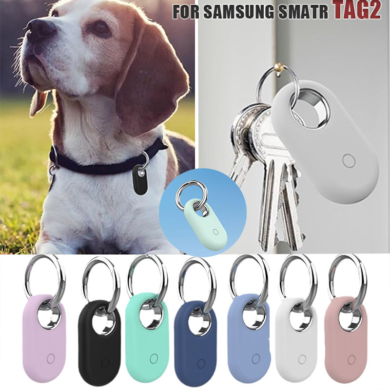 สําหรับ SmartTag 2 เคสซิลิโคนป้องกันรอยขีดข่วนกันฝุ่นสําหรับ Samsung Galaxy SmartTag2 แท็กสมาร์ท 2 ฝาครอบผิวแบบพกพา