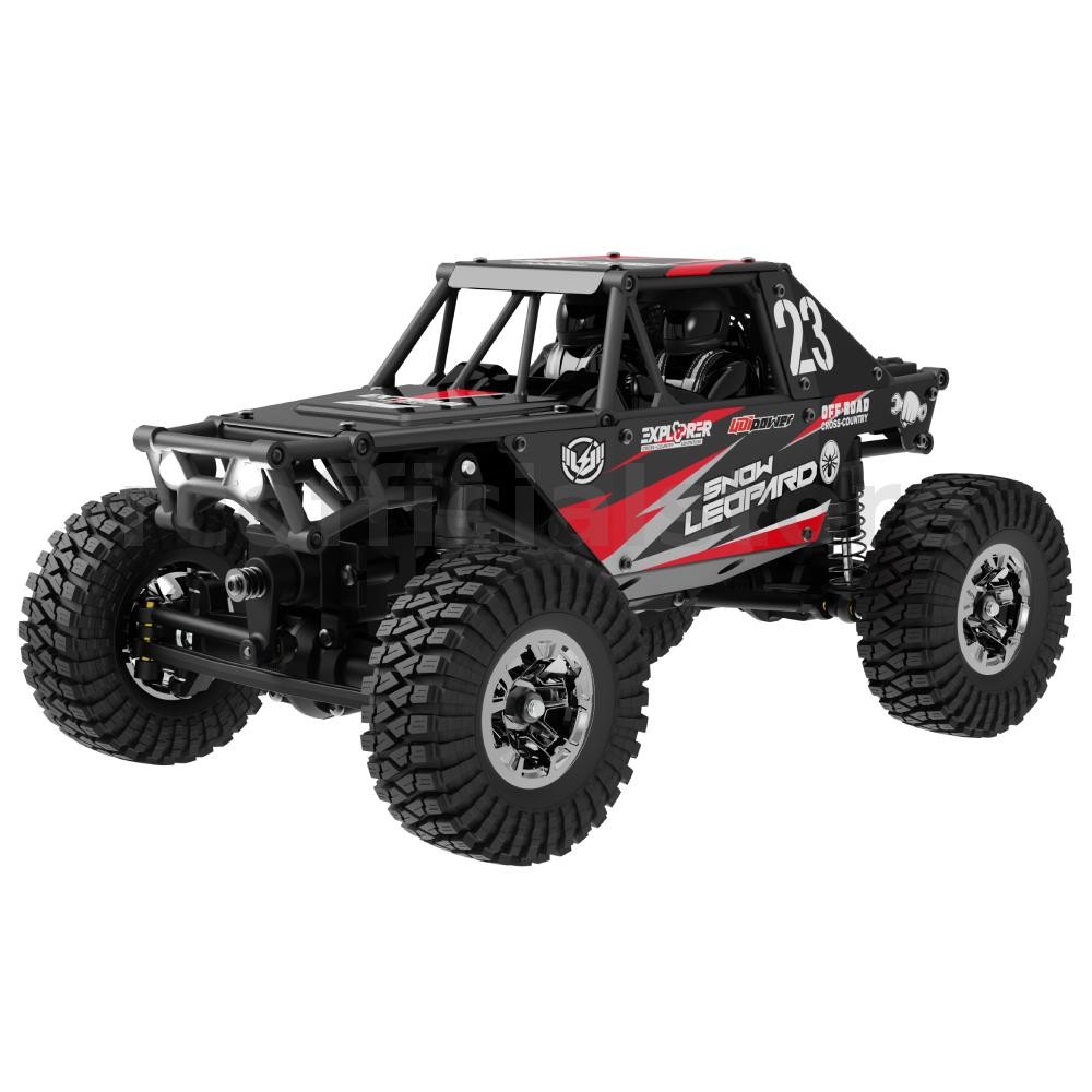 Udirc UCX2405 PRO RTR 1/24 2.4G 4WD RC Rock Crawler Off-Road Climbing Cage รถบรรทุก LED Light Full P
