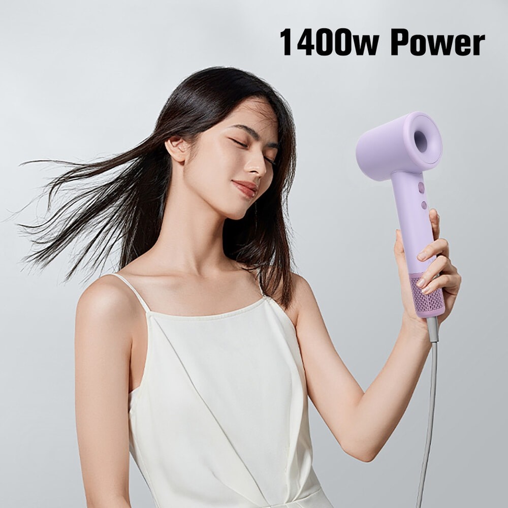 shophome468 BENKA ไดร์เป่าผม 1400W รุ่น BA04 ม่วง รับประกันของเเท้