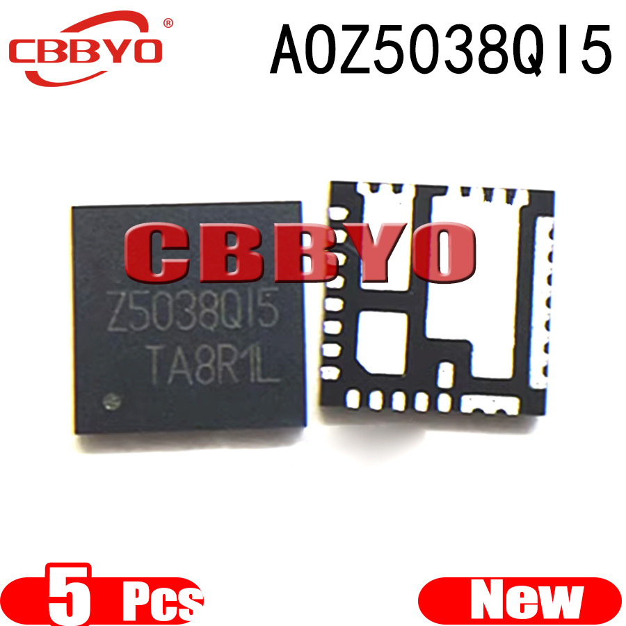 5 ชิ้นใหม่เอี่ยม Z5038QI5 AOZ5038QI5 AOZ5038QI-05 QFN