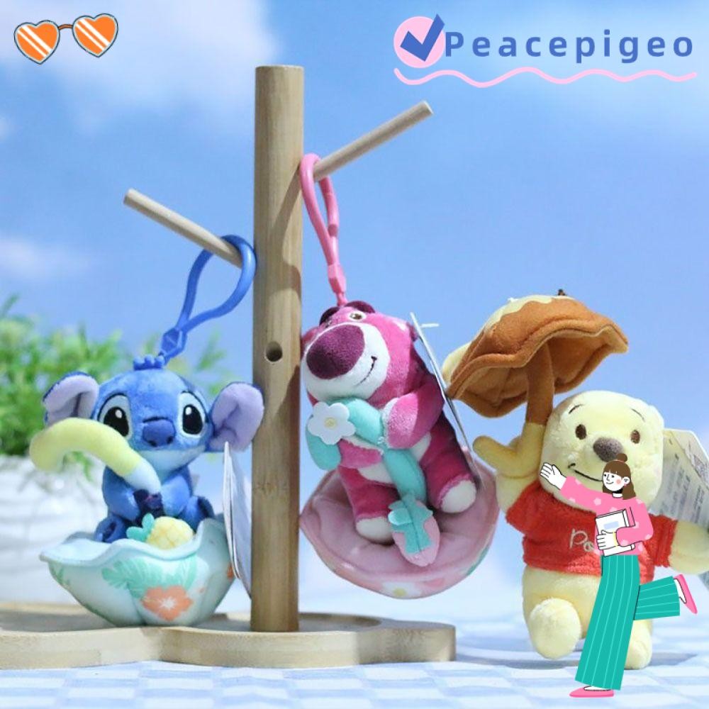 พวงกุญแจ PEACEPIGEO, พวงกุญแจ PlushLotso Winnie Piglet, เครื่องประดับกระเป๋าการ์ตูน