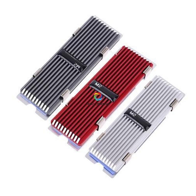 tracy_murray M2 ฮีทซิงค์กระจายความร้อนหม้อน้ํา M.2 Cooling Heat Sink สําหรับ NVME NGFF M.2 2280 SSD ฮาร์ดไดรฟ์