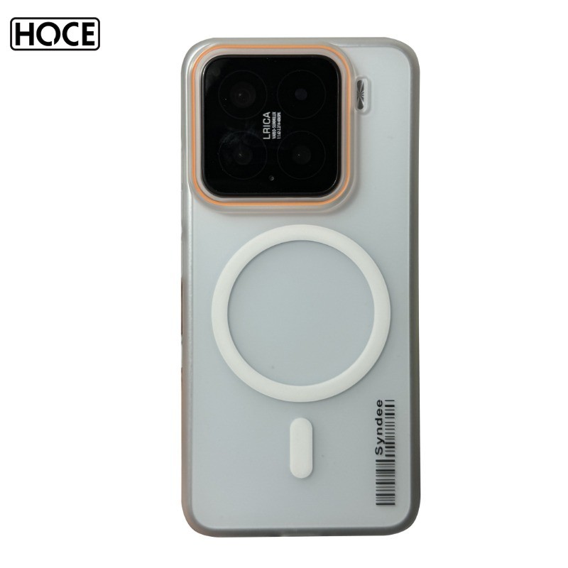 HOCE Simple Matte Sanding Clearเคสโทรศัพท์สําหรับXiaomi 17 13 14 15 Redmi K80 Magnetic Hard Coverกรณี