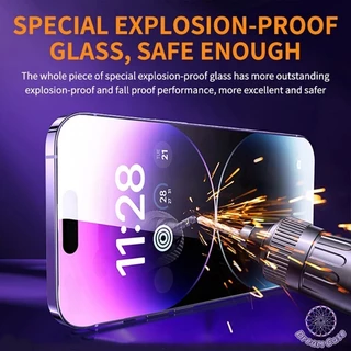 สำหรับ IPhone 17 AIR 16 11 13 15 14 12 Pro Max XR X XS Max 14 15 7 8 16 Plus SE แฟชั่นป้องกันหน้าจอกระจกปกป้องฟิล์ม