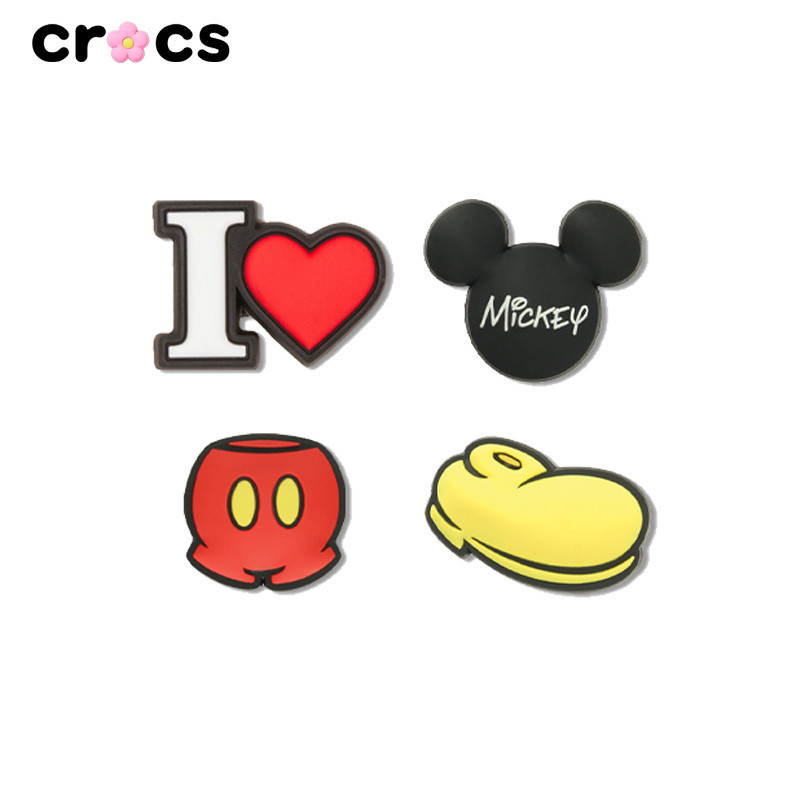 Jibbitz Crocs Mickey Minnie Crocs Jibbitz Jibbitz Set Jibbitz Crocs เกาหลี Jibbitz Crocs ของแทั