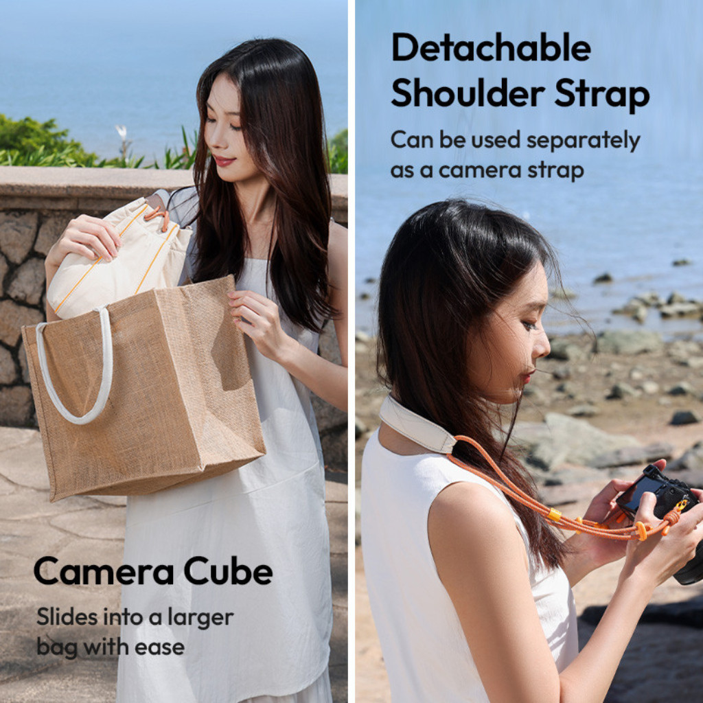 Ulanzi DS01 Drawstring Bag กระเป๋ากล้อง มินิมอล ผู้หญิง GoPro DJI insta360 Mirrorless อุปกรณ์เสริม