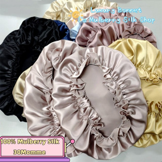 100% ต้นหม่อนไหมกลางคืน หรูหรา30แม่ หมวกแก๊ปนอนผ้าไหมแท้สําห…