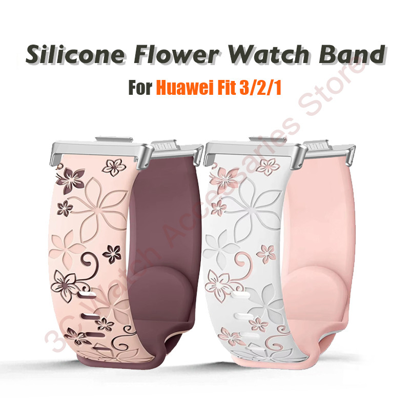 Prints Design Strap สําหรับ Huawei Watch Fit 4 4pro 3 สร้อยข้อมือโลหะเปลี่ยนสายรัดข้อมือสําหรับ Huawei Watch Fit 2 1 Smartwatch Correa