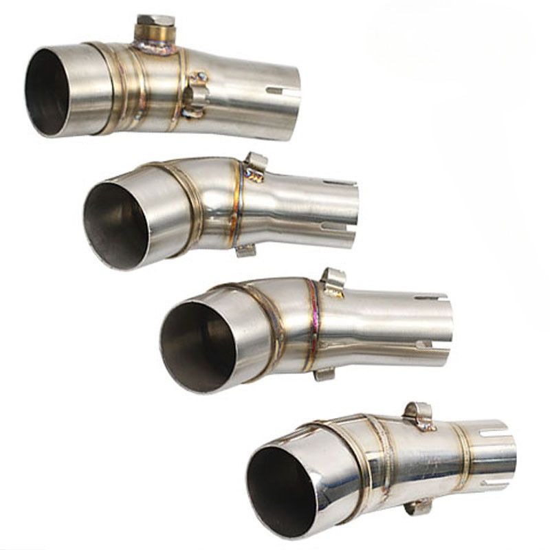 ท่อกลางแบบสวมเหมาะสําหรับ ER6N Z250 Z250SL Z400 R3 เชื่อมต่อกับ 51 มม./2" ID ท่อไอเสีย