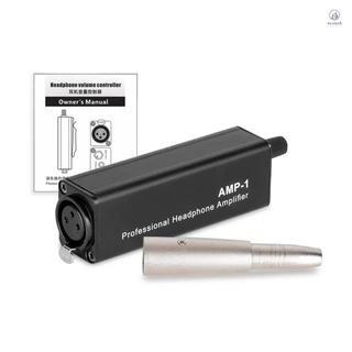 In-ear Monitor Amplifier ตัวแปลงเครื่องขยายเสียงหูแบบพกพา XLR ถึง 3.5 มม. ตัวแปลงเครื่องขยายเสียงหู Plug and Play Lossless Transmission สําหรับการแสดงบนเวทีการสร้างเพลง