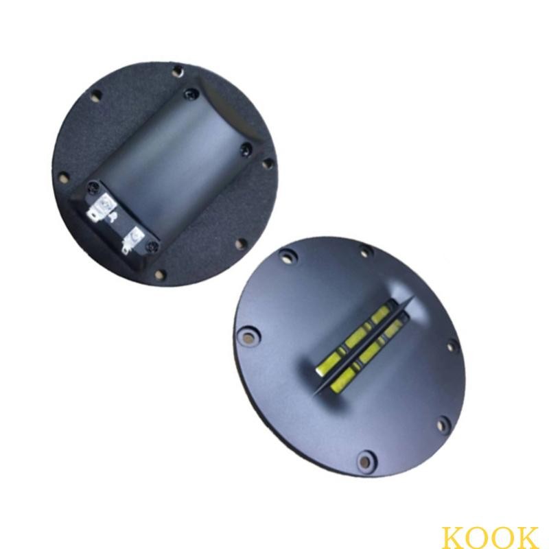 Kook ลําโพงทวีตเตอร์ริบบิ้น 10 ซม. 8Ohm 15W ลําโพงความไวสําหรับโฮมเธียเตอร์และโครงการ DIY Auditory