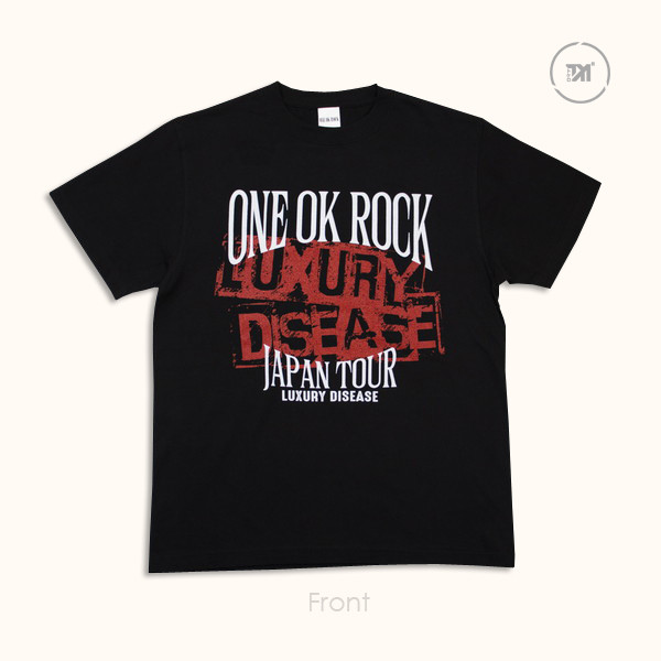 S-5XL ตอบ Japan Band ONE OK ROCK 2023 DOME TSHIツ-C [สีดํา]