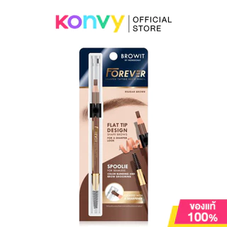 Browit Forever Sharpen Tattoo Brow Pencil 2.6g บราวอิท ดินสอเขียนคิ้วหัวแบน.