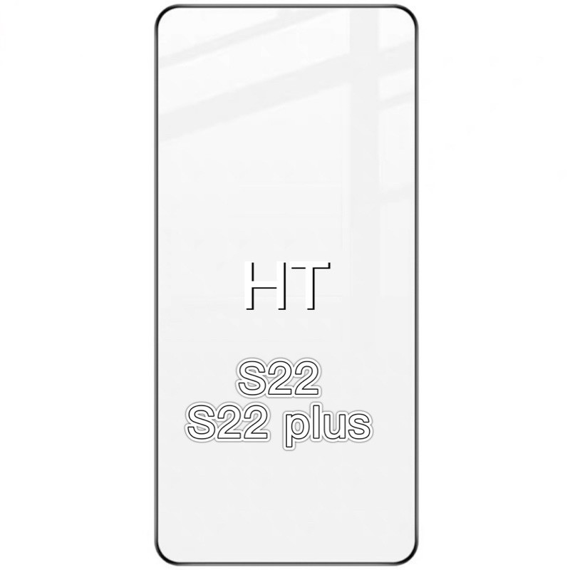 HTฟิล์มกระจกกาวเต็มจอสแกนนิ้วมือได้ S22 S22 plus S23 S23 plus S21 S21 FE S23 FE S24 S24 plus S24 ult