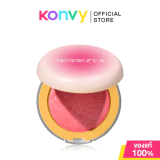 Merrezca Turn On Blush 9g เมอร์เรซกา บลัชออนเนื้อชิมเมอร์