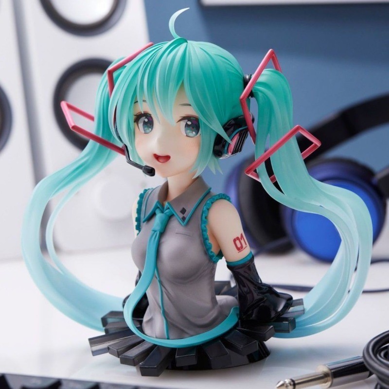 โมเดลฟิกเกอร์ รูปการ์ตูน Hatsune Miku เหมาะกับของขวัญวันเกิด ของเล่นสําหรับเด็กผู้ชาย และเด็กผู้หญิง
